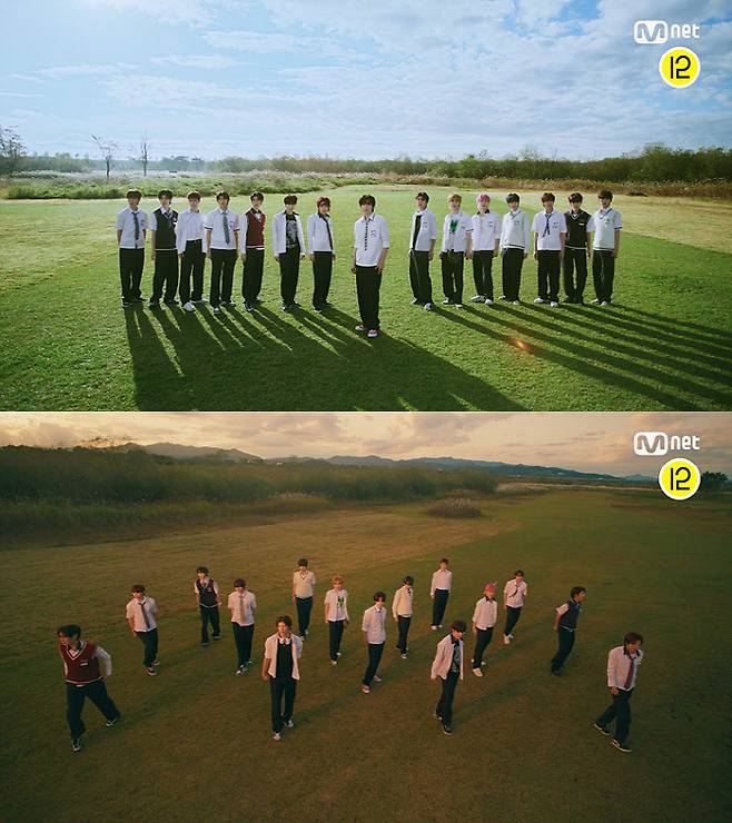 '응답하라 하이스쿨' 퍼포먼스 티저(사진=Mnet)