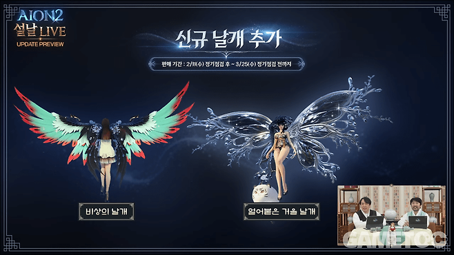 신규 날개 [사진=아이온2 유튜브]