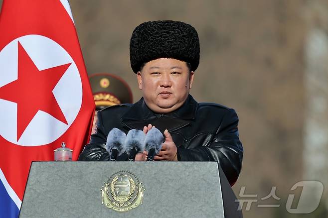 (평양 노동신문=뉴스1) = 김정은 북한 노동당 총비서.  [국내에서만 사용가능. 재배포 금지. DB 금지. For Use Only in the Republic of Korea. Redistribution Prohibited] rodongphoto@news1.kr