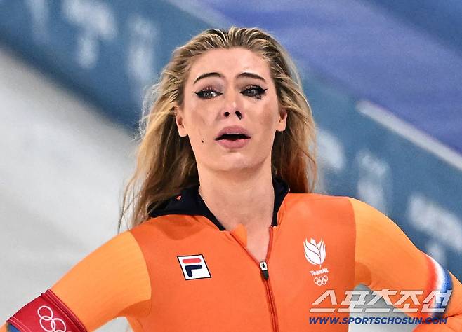 9일 이탈리아 밀라노 스피드스케이팅 스타디움에서 밀라노동계올림픽 스피드스케이팅 여자 1000m 경기가 열렸다. 금메달 확정한 유타 레이르담. 밀라노(이탈리아)=송정헌 기자songs@sportschosun.com/2026.02.09/