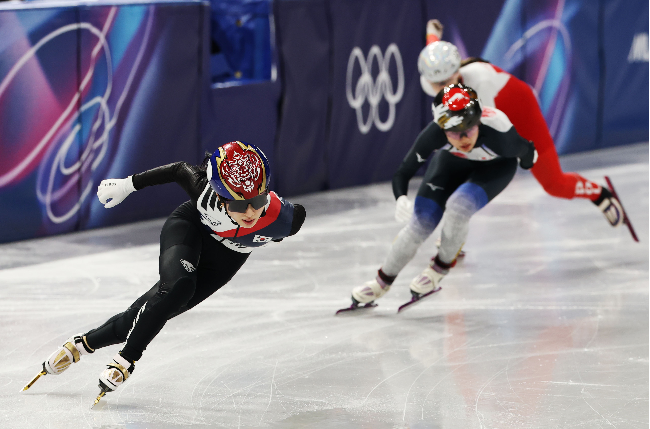질주하는 김길리. 사진=연합뉴스 제공