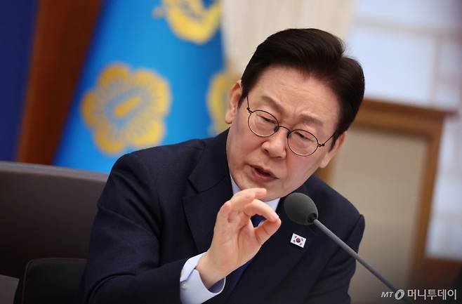 (서울=뉴스1) 허경 기자 = 이재명 대통령이 10일 청와대에서 열린 국무회의에서 발언을 하고 있다. 2026.2.10/뉴스1  Copyright (C) 뉴스1. All rights reserved. 무단 전재 및 재배포,  AI학습 이용 금지. /사진=(서울=뉴스1) 허경 기자