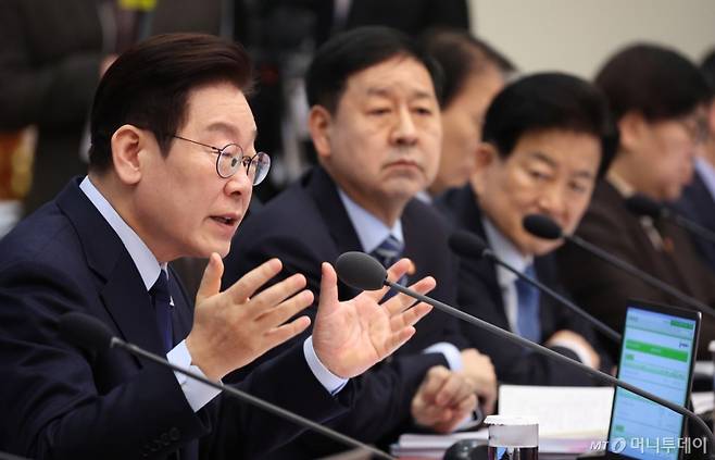 (서울=뉴스1) 허경 기자 = 이재명 대통령이 10일 청와대에서 열린 국무회의에서 발언을 하고 있다. 2026.2.10/뉴스1  Copyright (C) 뉴스1. All rights reserved. 무단 전재 및 재배포,  AI학습 이용 금지. /사진=(서울=뉴스1) 허경 기자