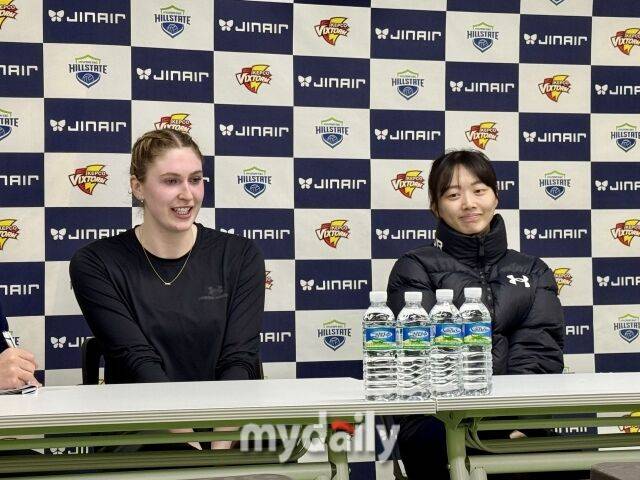 카리와 김다인./수원=이보미 기자