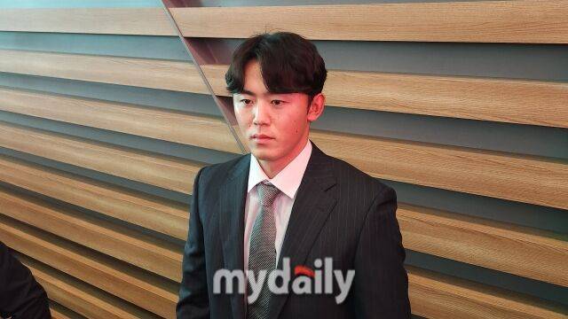 삼성 라이온즈 미야지 유라./인천공항=김경현 기자