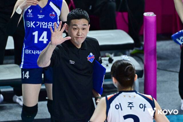 여오현 감독대행./KOVO