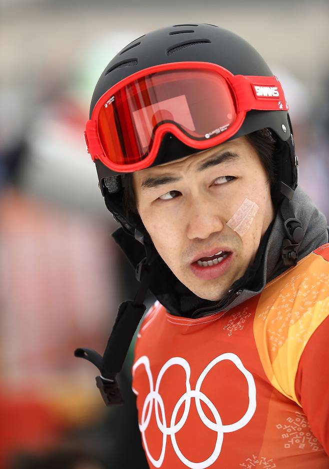 2018 평창 동계올림픽에 출전한 일본의 시바 마사키의 모습. [게티이미지]