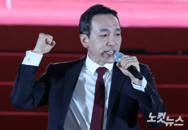 김민수 최고위원. 윤창원 기자