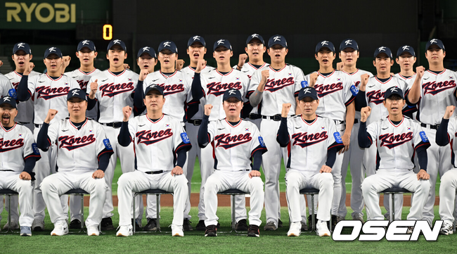 2025 K-베이스볼시리즈 한국대표팀./OSEN DB