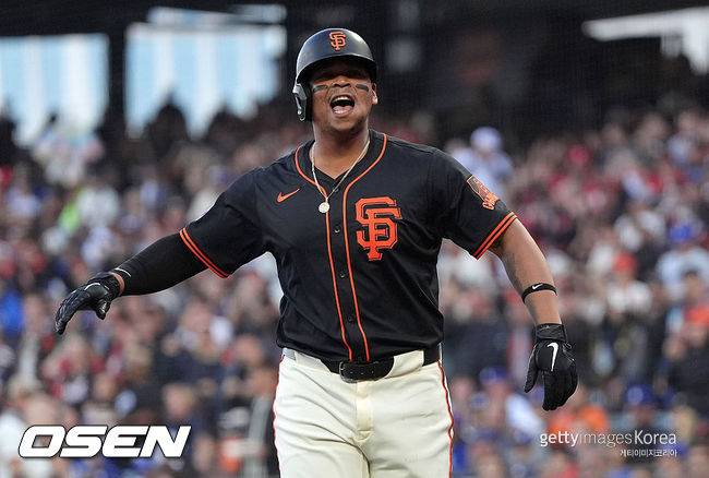 [사진] 샌프란시스코 자이언츠 라파엘 데버스. ⓒGettyimages(무단전재 및 재배포 금지)