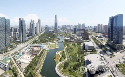 송도국제도시 전경 [연합뉴스 자료사진]