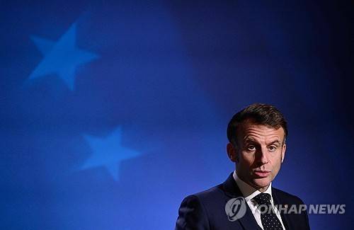 에마뉘엘 마크롱 프랑스 대통령 [AFP 연합뉴스 자료사진. 재판매 및 DB 금지]