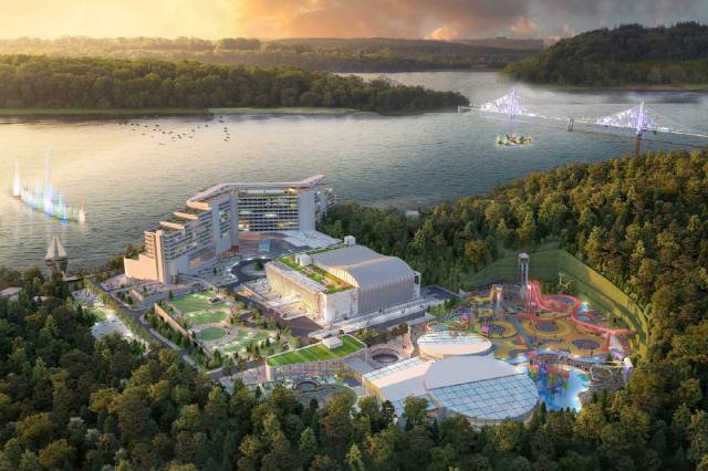 ▲탑정호 복합문화 휴양단지 조감도