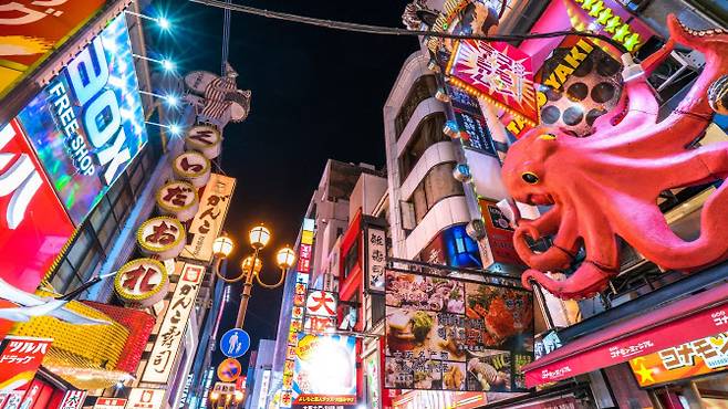 오사카 도톤보리 (사진=JNTO)