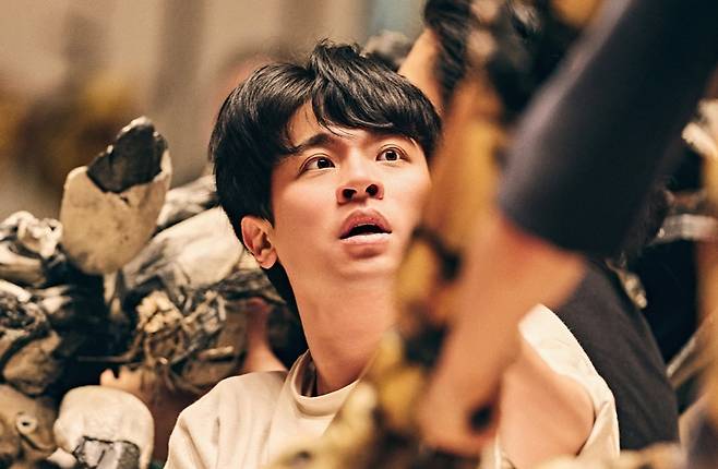 ‘라이프 오브 파이’ 연습 중인 박정민. 뉴스1