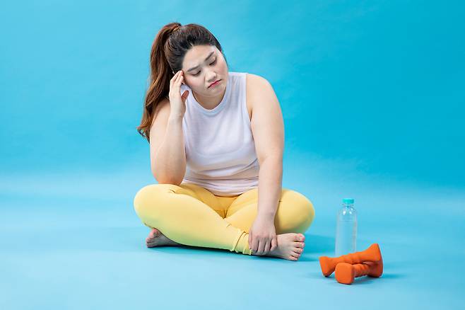 열심히 운동해도 살이 쉽게 안 빠지는 이유가 있다.  /사진=클립아트코리아