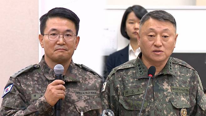 정진팔 전 합참차장과 이승오 전 합참 작전본부장 [자료사진]