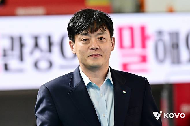 이영택 GS칼텍스 감독. 한국배구연맹 제공