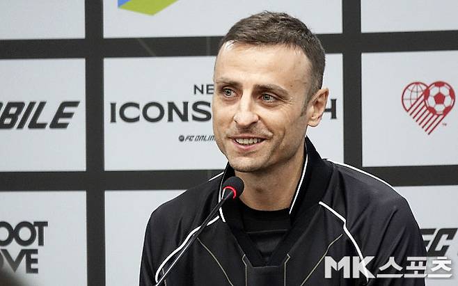 선수 시절 마이클 캐릭과 맨체스터 유나이티드에서 호흡을 맞췄던 디미타르 베르바토프. 사진=이근승 기자