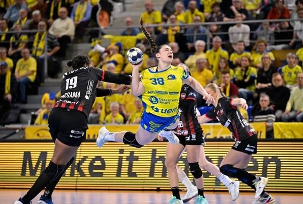 사진 2025/26 EHF 여자핸드볼 챔피언스리그 메츠와 비스트리차 경기 모습, 사진 출처=유럽핸드볼연맹