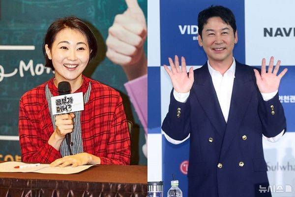 선혜윤(왼쪽), 신동엽