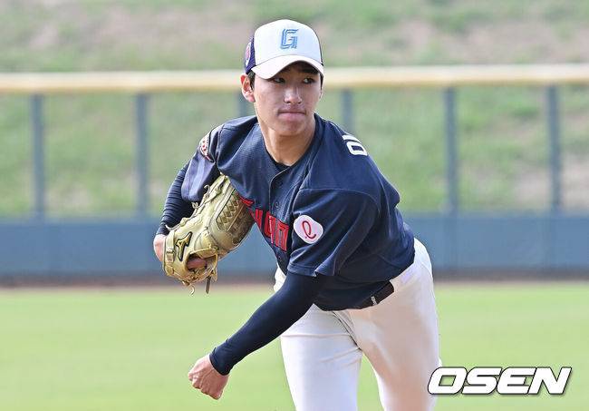 [OSEN=타이난(대만), 이석우 기자] 롯데 자이언츠 이영재 086 2026.02.02 / foto0307@osen.co.kr
