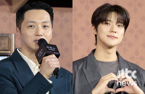 배우 변요한 문상민이 12일 오전 서울 코엑스 메가박스에서 열린 넷플릭스 영화 '파반느' 제작보고회에 참석했다. 박세완 엔터뉴스팀 기자 park.sewan@jtbc.co.kr