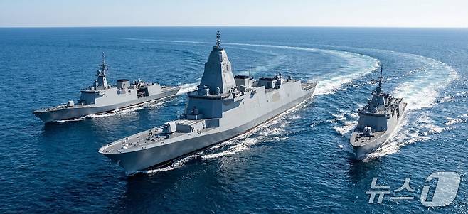 포스코의 새 고연성강·방탄강을 적용한 차세대 함정 이미지(포스코 제공)