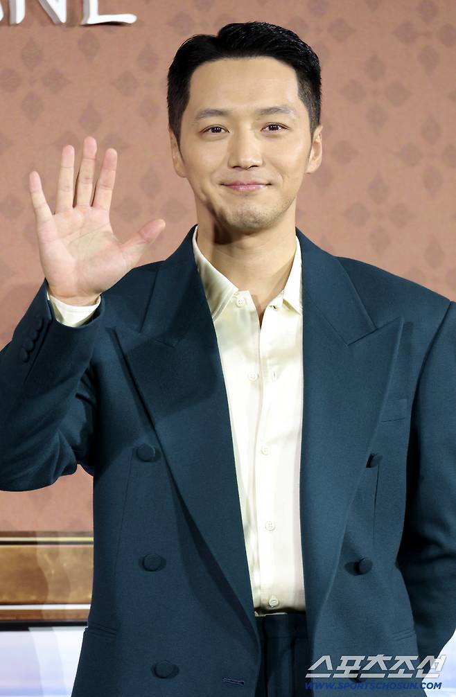 12일 메가박스 코엑스에서 열린 넷플릭스 영화 '파반느'의 제작보고회. 변요한이 포즈를 취하고 있다. 허상욱 기자wook@sportschosun.com/2026.02.12/