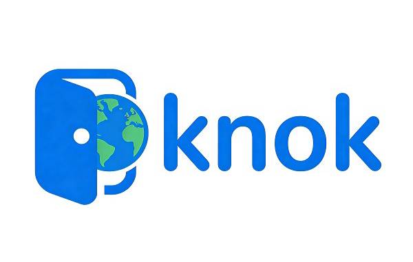 knok(노크) 로고 이미지