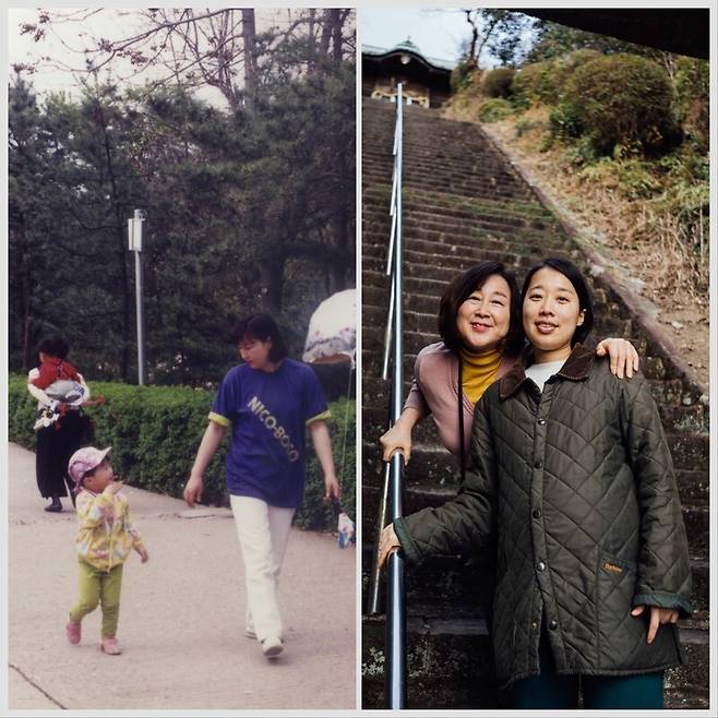 농인 엄마와 눈을 마주치고 수어로 말하며 자란 나는 수어와 농문화를 아이에게도 물려주고 싶다. 이길보라 제공