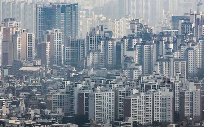 서울 시내 아파트 전경. 뉴스1