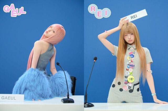 그룹 아이브 멤버 가을(왼쪽), 레이가 '엠카' 스페셜 MC로 출격한다. / 스타쉽엔터테인먼트