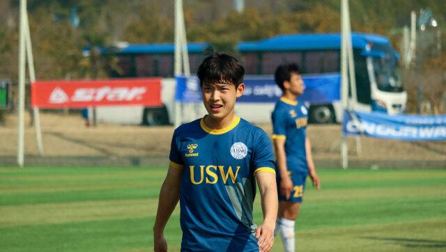 수원대학교 한현빈./한국대학축구연맹 프레스센터