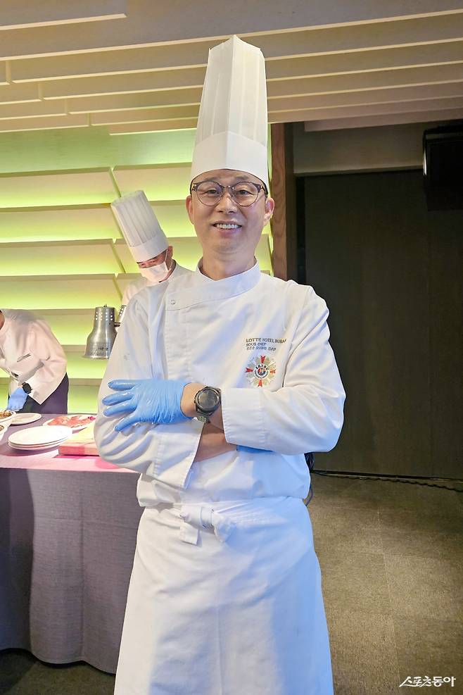 서승수 롯데호텔 부산 조리장. 사진제공｜롯데 자이언츠