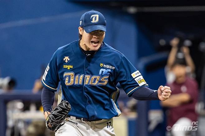 대표팀의 유일한 좌완 불펜 김영규. NC 다이노스 제공