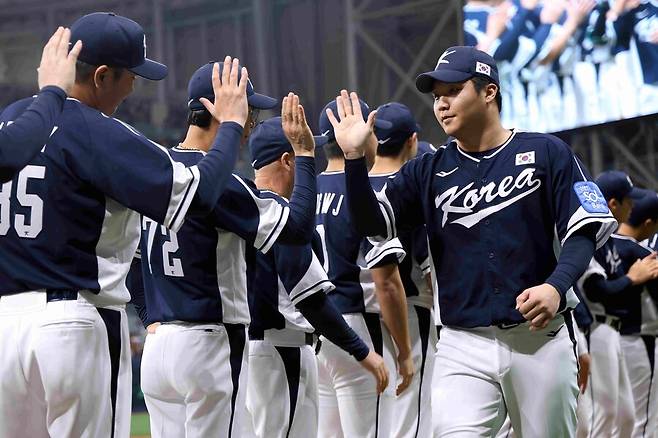 ▲ 한국야구 국가대표팀 ⓒKBO