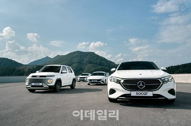 카셰어링 플랫폼 쏘카를 통해 이용할 수 있는 차량들(사진=쏘카)