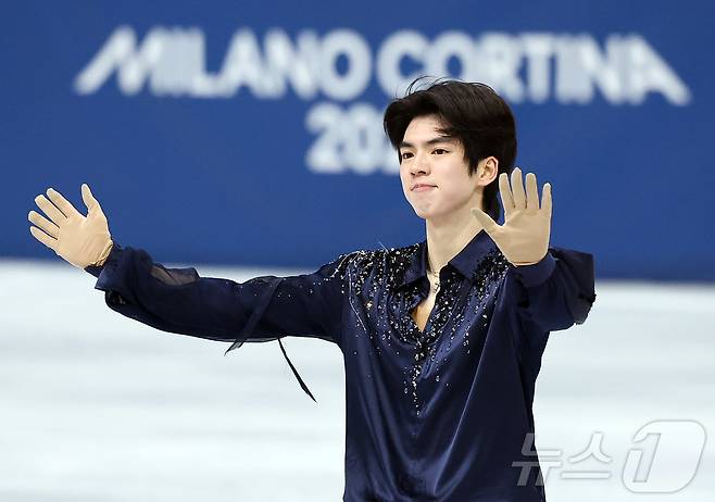 피겨 스케이팅 차준환이 남자 싱글 프리스케이팅에 나선다.  ⓒ 뉴스1 김진환 기자