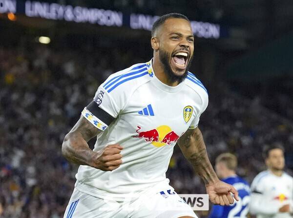 리즈 유나이티드 공격수 루카스 은메차. /사진=뉴시스(AP)
