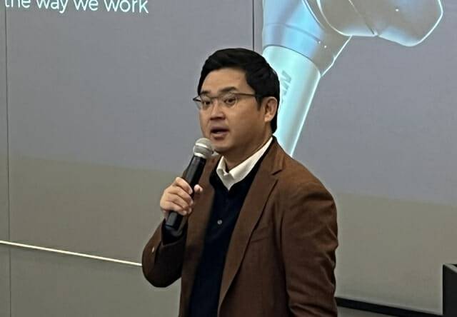 류정훈 전 두산로보틱스 대표 (사진=지디넷코리아 신영빈 기자)