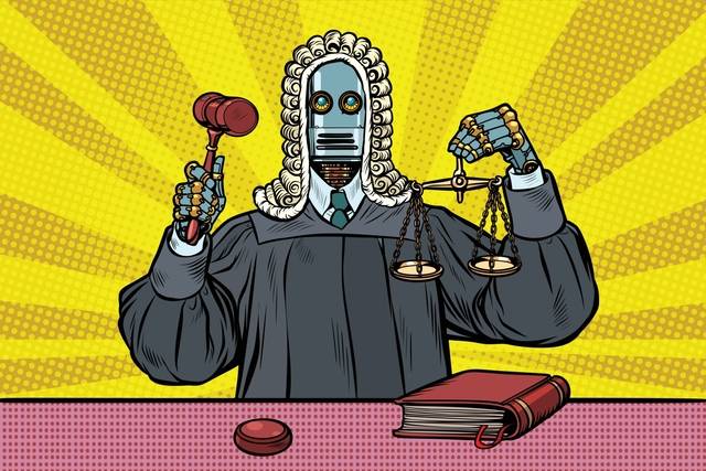AI 판사 [아이클릭아트 제공]