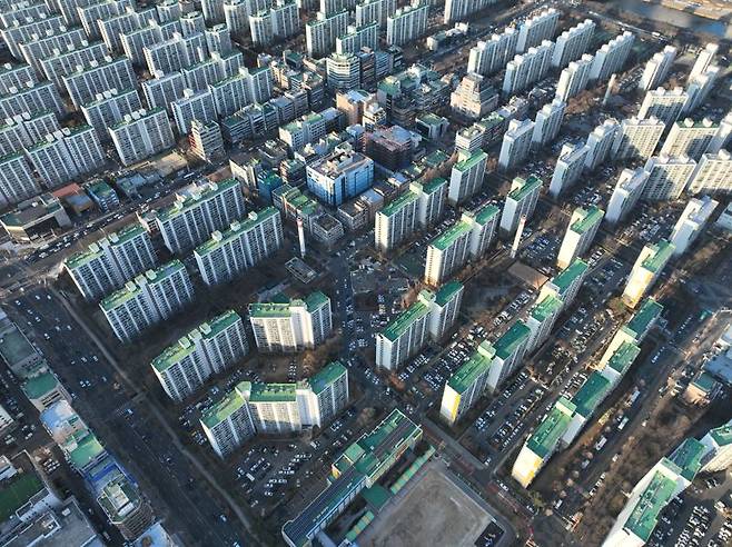 경기 광명 하안주공 6·7단지 전경. 사진=독자제공