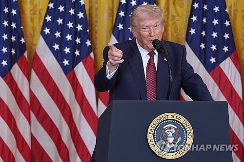 트럼프 대통령 [연합뉴스 제공]