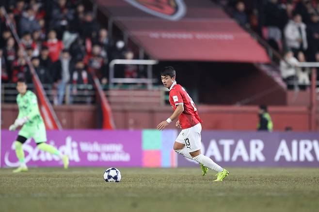 포항 강민준은 지난해 프로에 입단하면서 단년 계약을 맺는 데 그쳤지만 특유의 헌신적 플레이를 앞세워 주전으로 거듭났고 재계약에도 성공했다. 사진제공│한국프로축구연맹