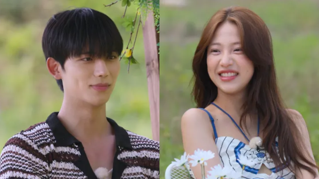 윤현제, 이주영. 넷플릭스 ‘솔로지옥5’ 화면.