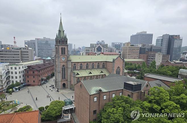 명동대성당 전경 [촬영 이세원]