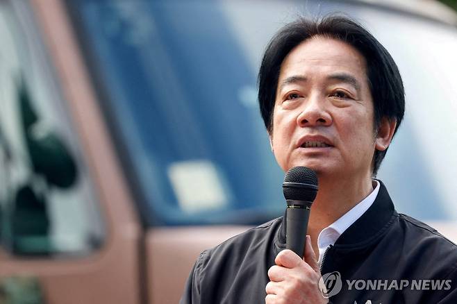 라이칭더 대만 총통 [로이터 연합뉴스 자료사진. 재판매 및 DB 금지]