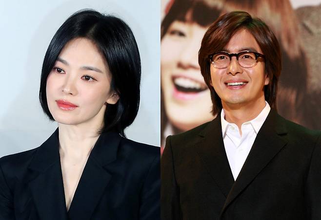 송혜교·배용준. 뉴시스