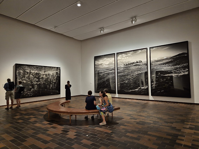 로버트 룽고의 전시 ©김슬기